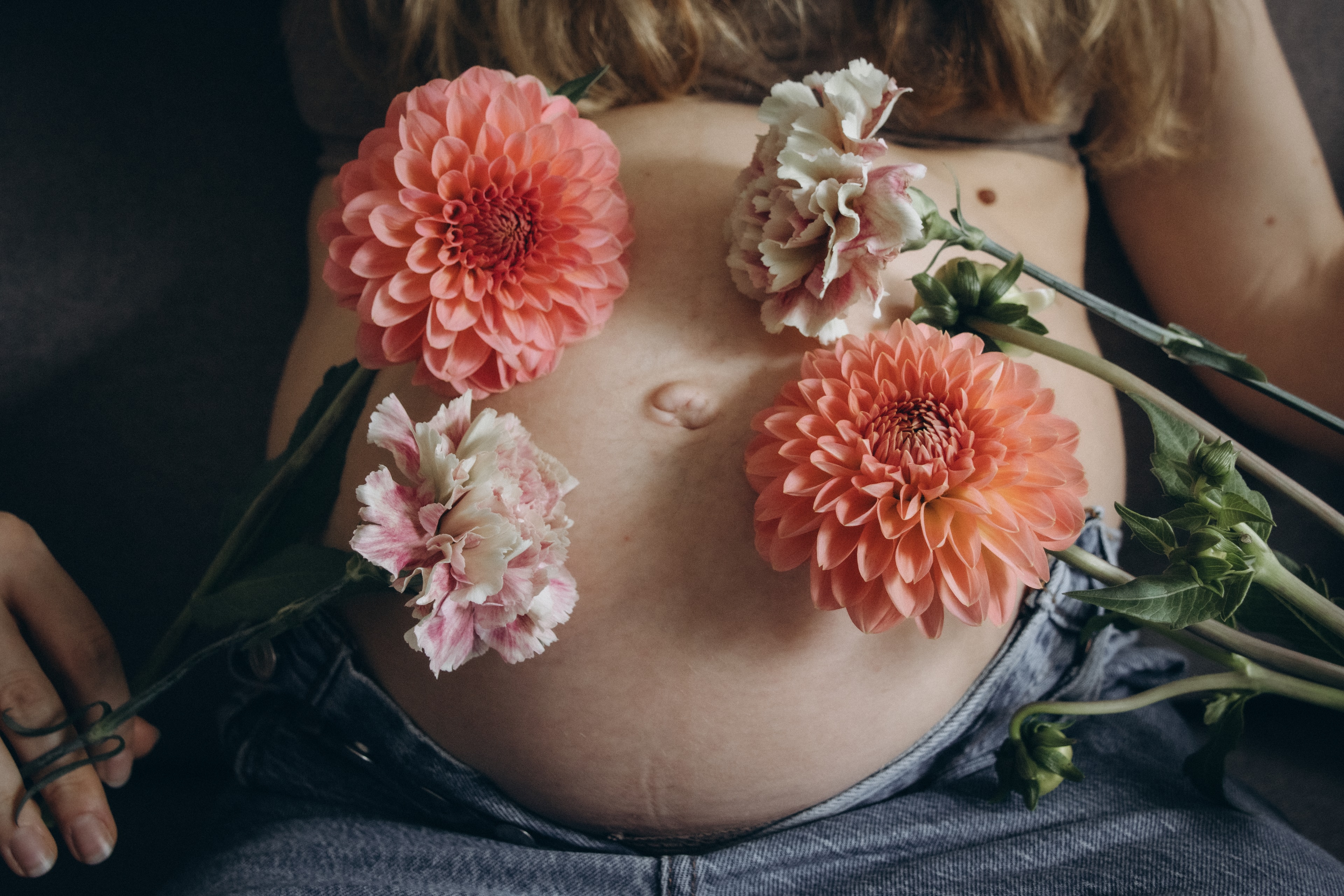 Photo gros ventre bebe